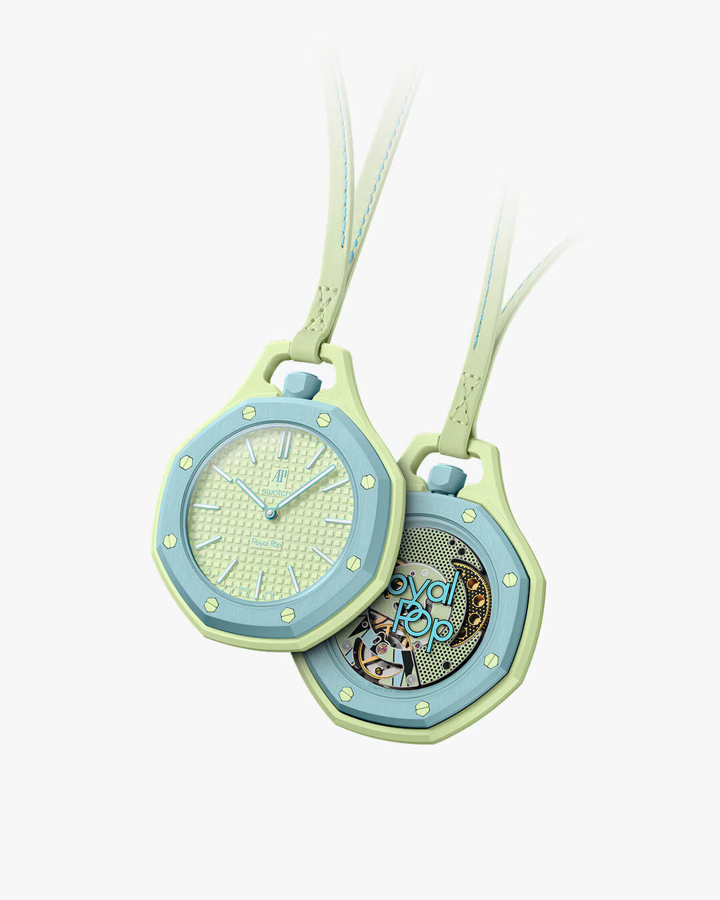 Royal Pop · Blaue Acht — Audemars Piguet × Swatch