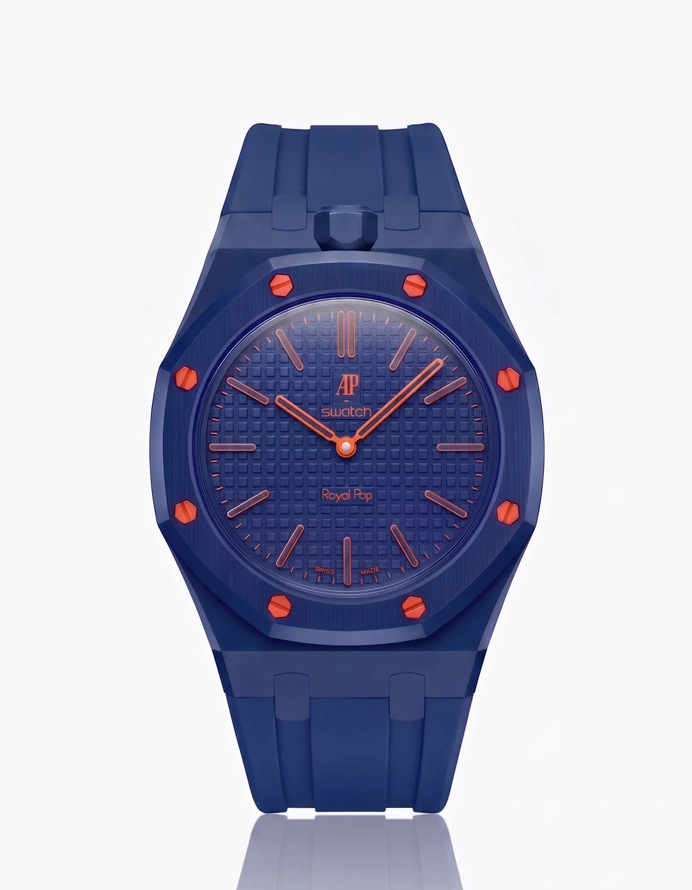 OTTAVO — Orenji Hachi · Blu Navy/Arancione