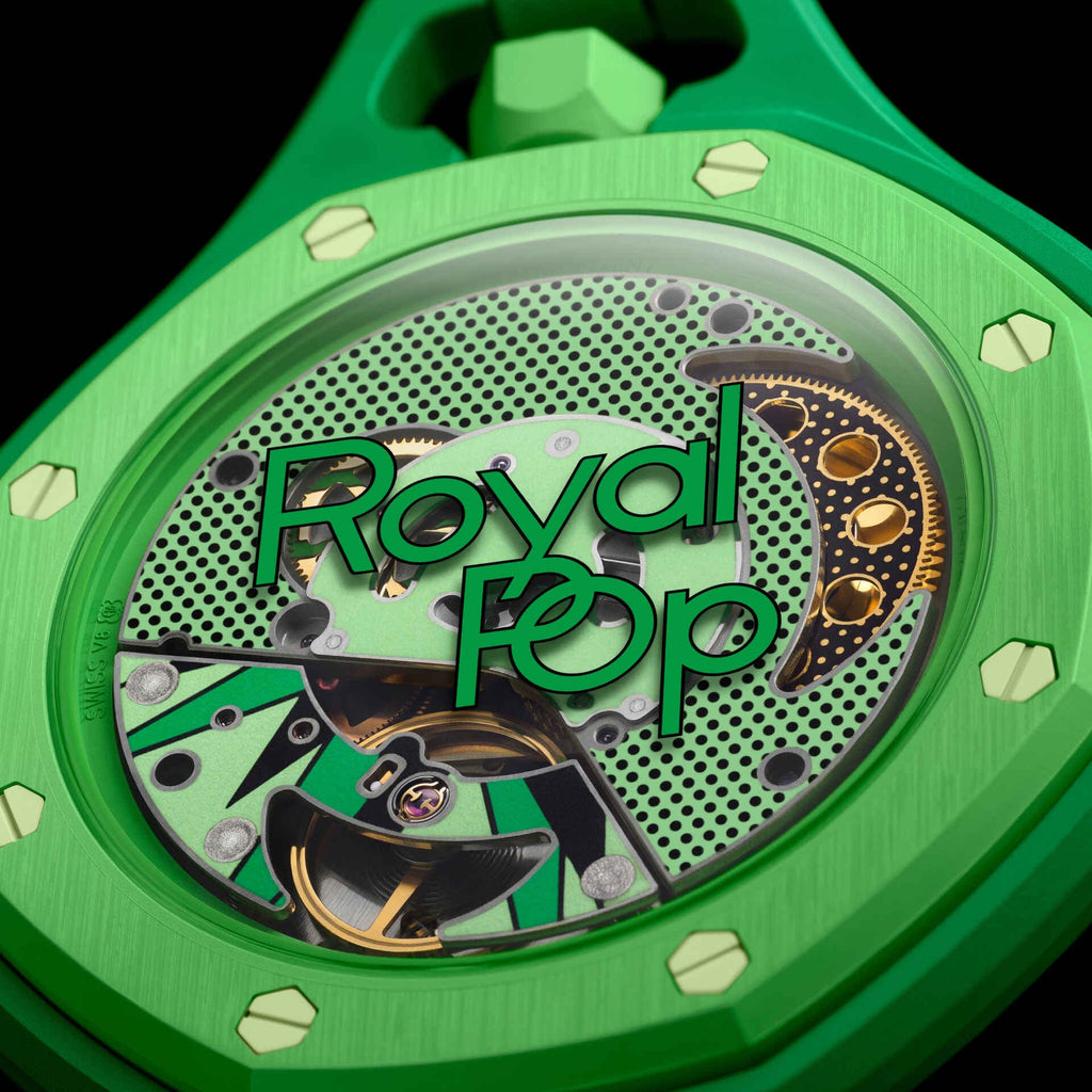 Royal Pop Green Eight — vista frontale