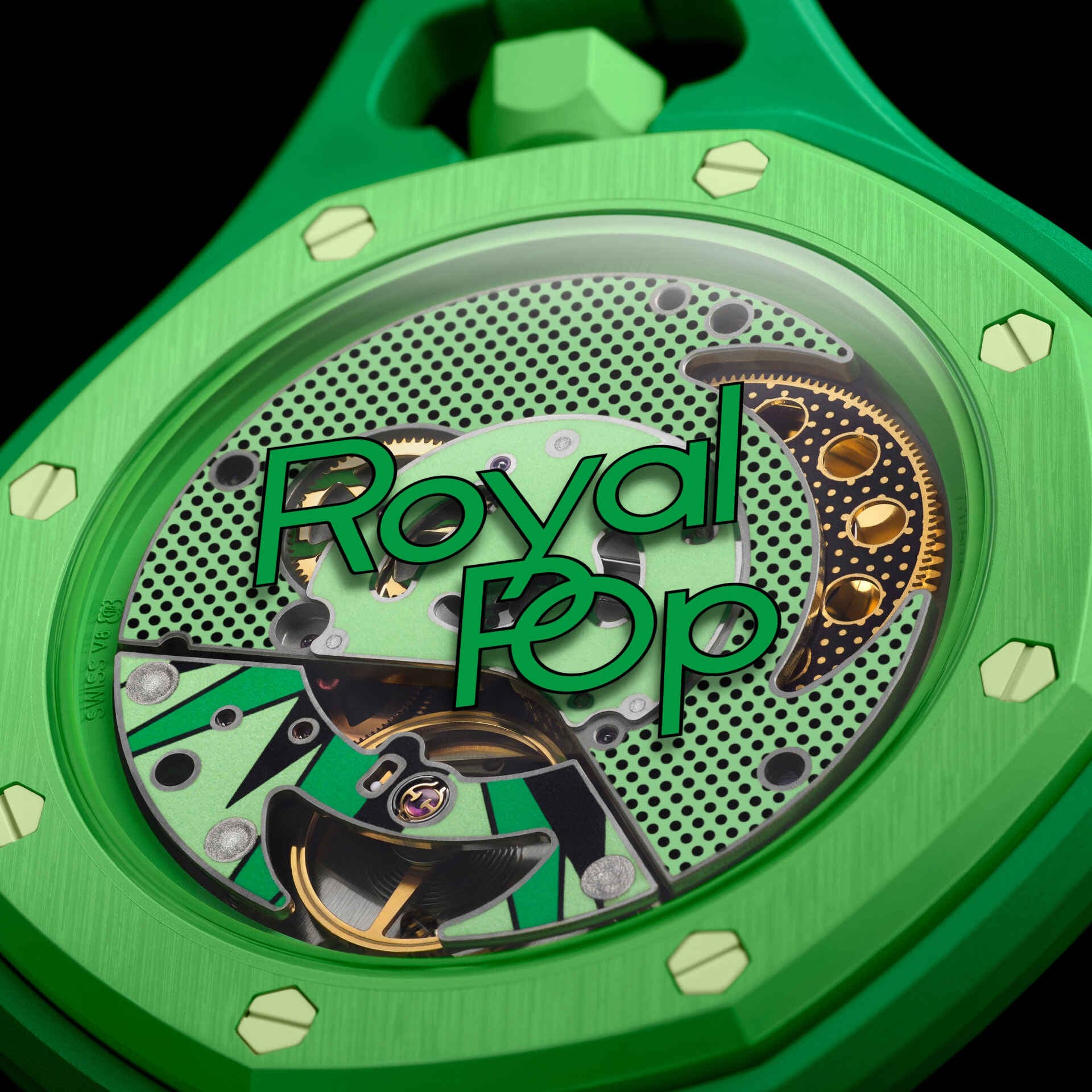 Royal Pop Green Eight — vista frontale