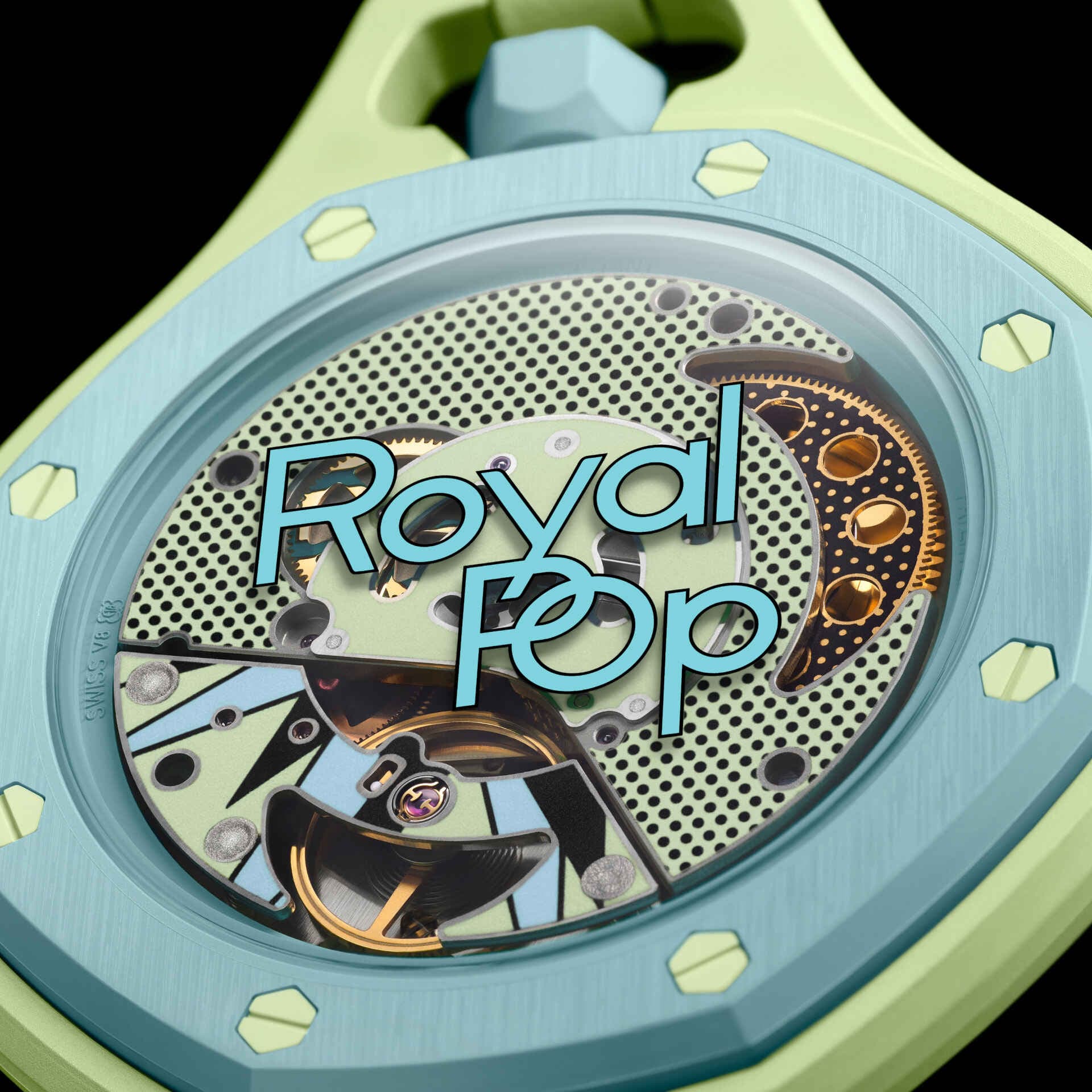 Royal Pop Blaue Acht — vista frontale