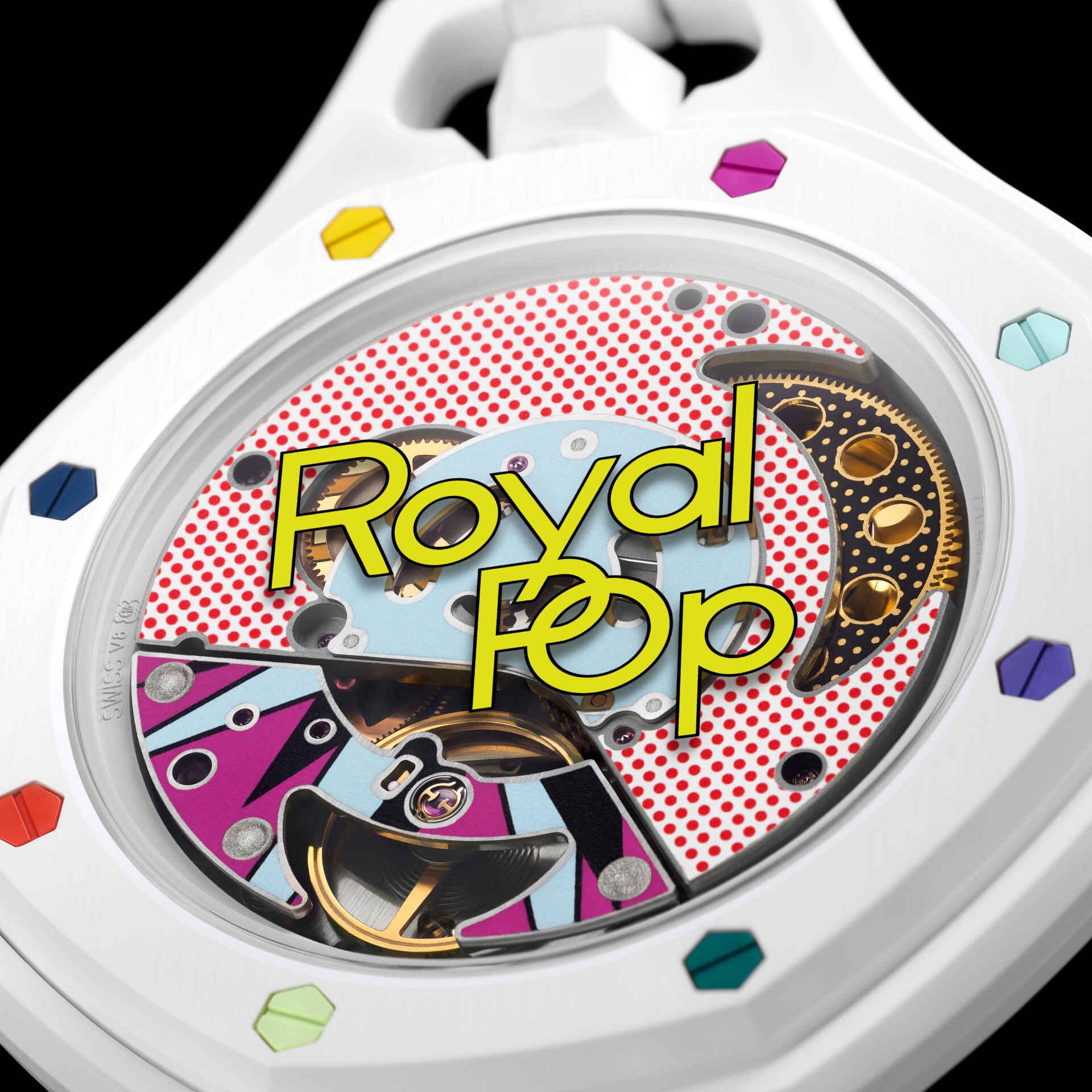 Royal Pop Huit Blanc — vista frontale