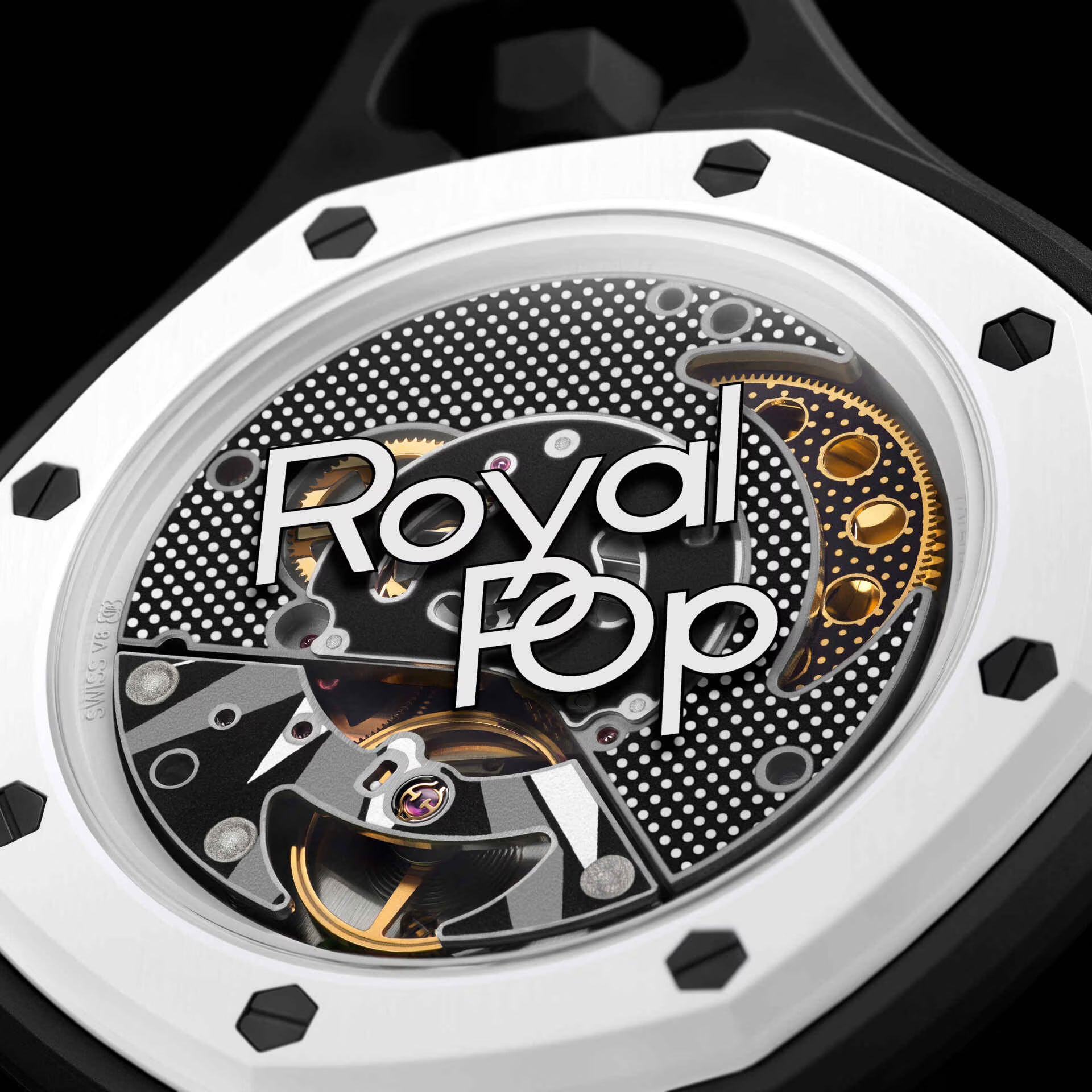 Royal Pop Ocho Negro — vista frontale